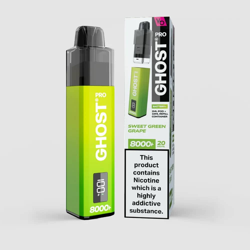 Ghost Pro 8000 Prefilled Vape Kit Box of 5