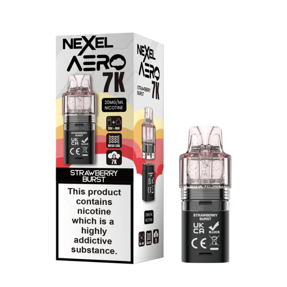 Nexel Aero 7k Prefilled Pods Pack of 10