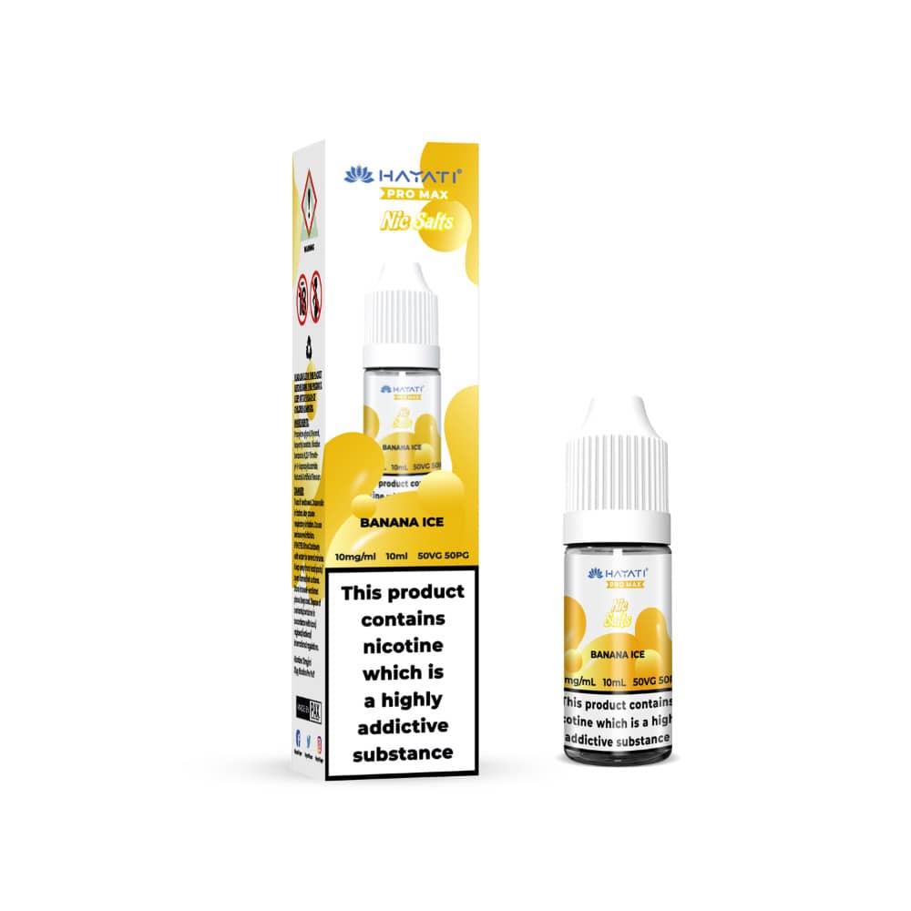Hayati Pro Max Nic Salts E-Liquids 10ml Box of 10
