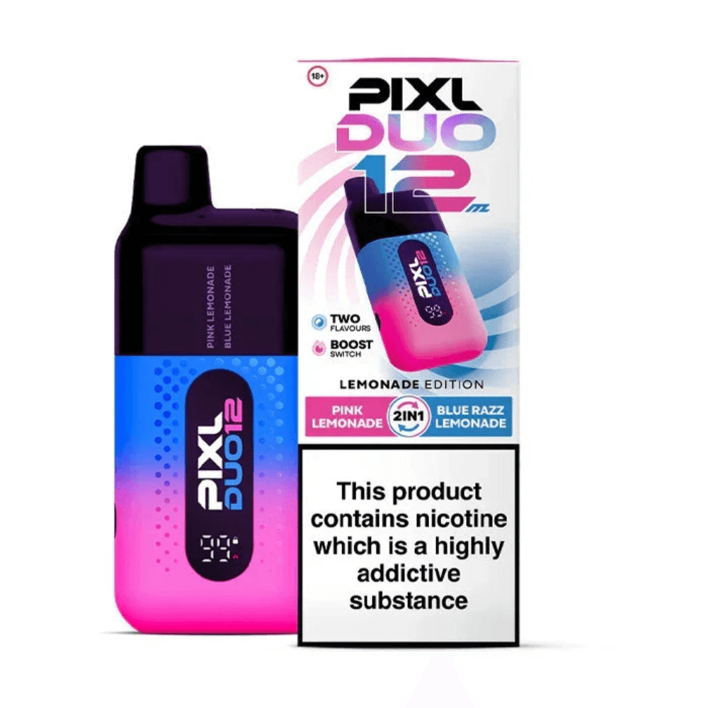 Pixl Duo 10k Prefilled Vape Kit Box of 5 Lemonade Edition