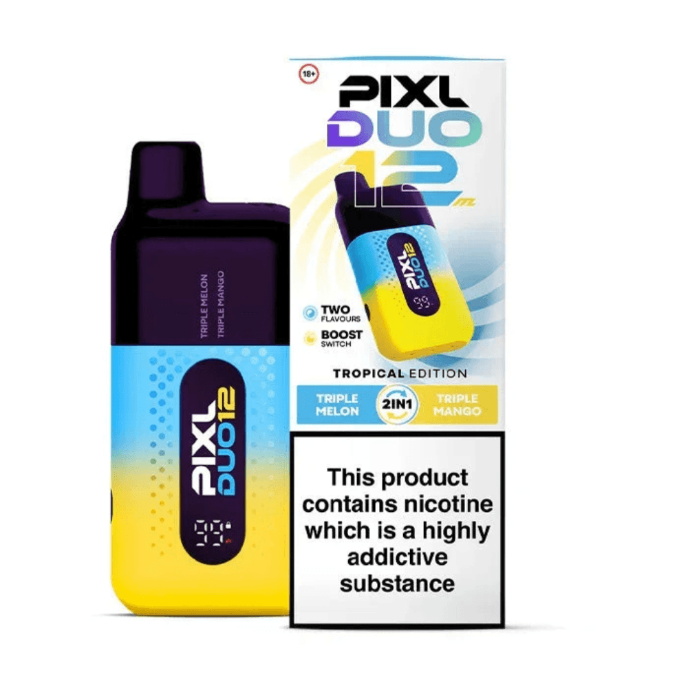 Pixl Duo 10k Prefilled Vape Kit Box of 5 Tropical Edition