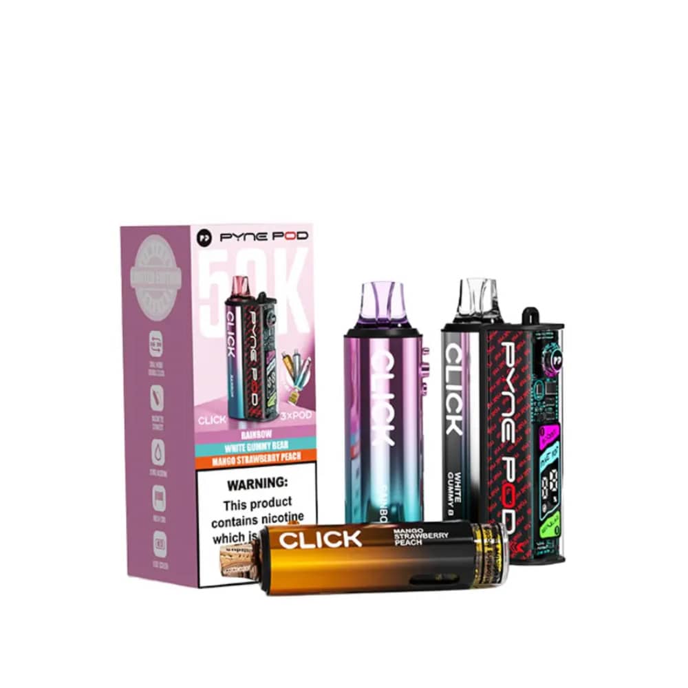 Pyne Pod Click 50k Vape Kit Box of 5 Sweet Edition