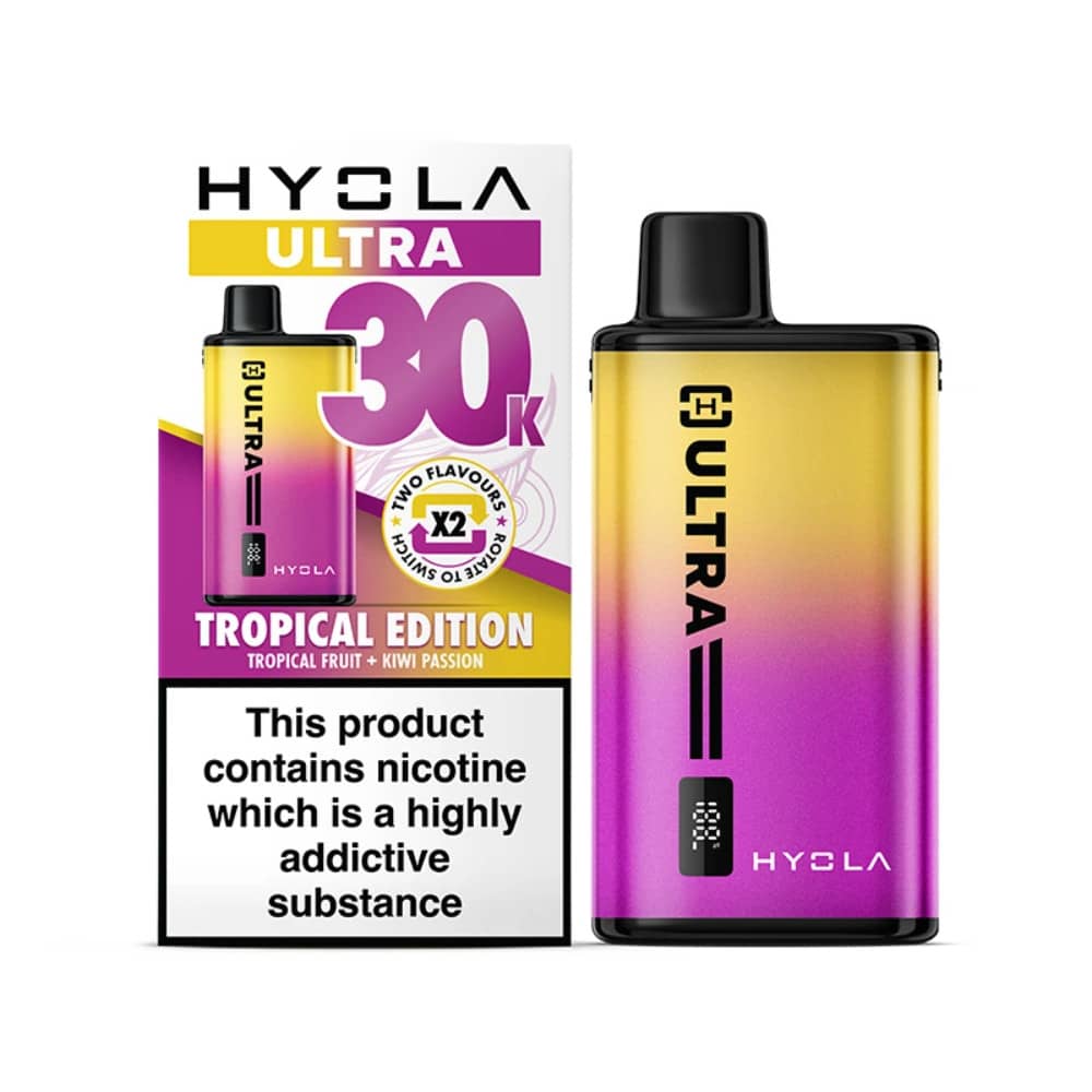 Hyola Ultra Plus 30k Vape Kit Box of 5 Tropical Edition