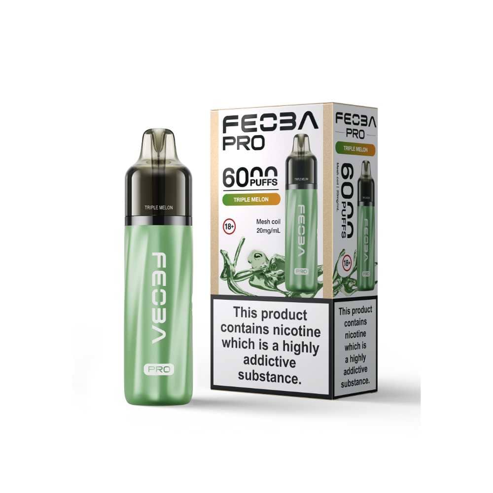 Feoba Pro Plus 6000 Vape Kit Box of 5 Triple Melon