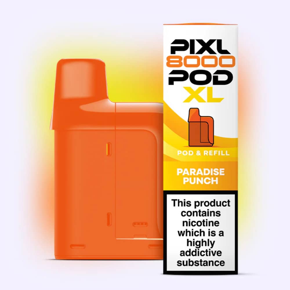Pixl 8000 Prefilled Pods Pack of 5 Paradise Punch
