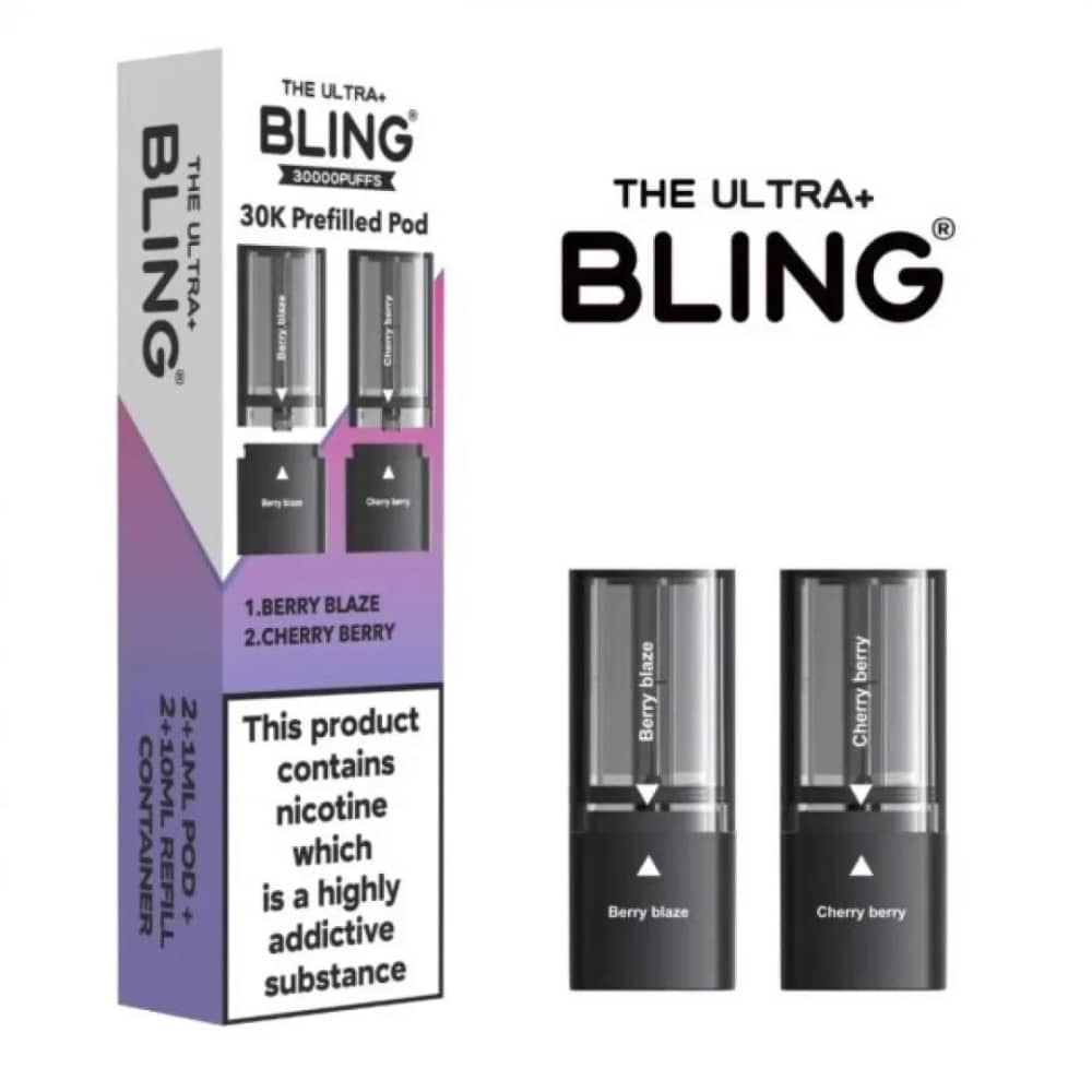 The Crystal Bling Ultra Plus 30k Pods Pack of 5