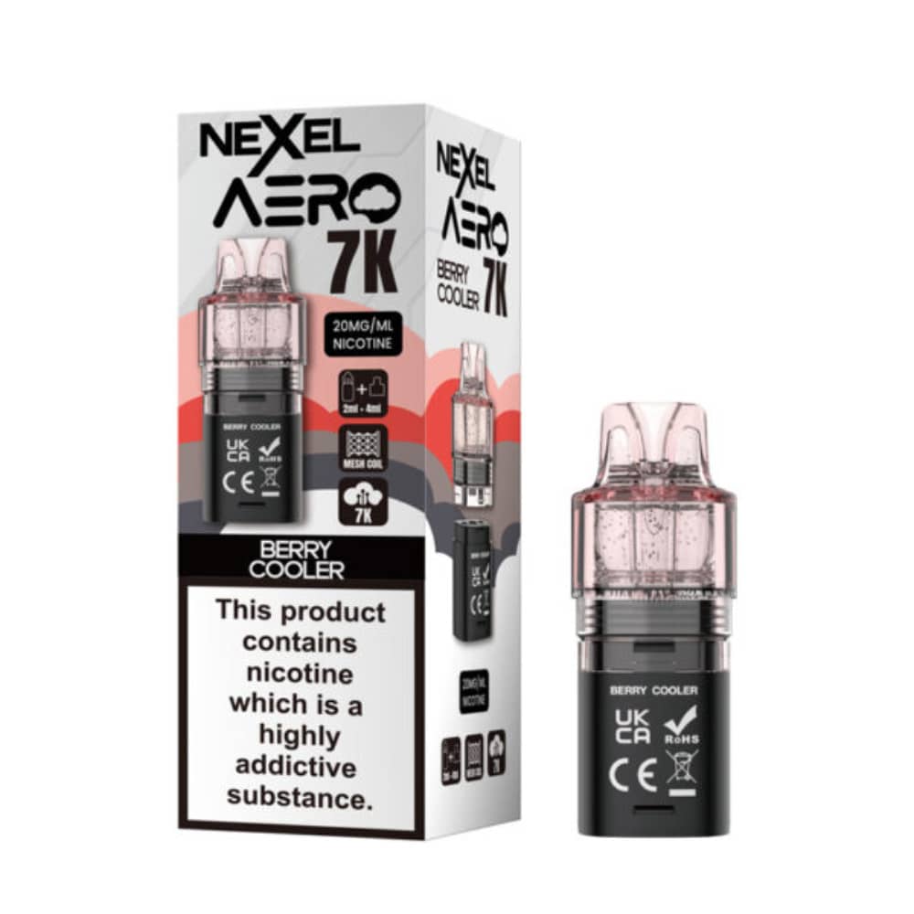 Nexel Aero 7k Prefilled Pods Pack of 10