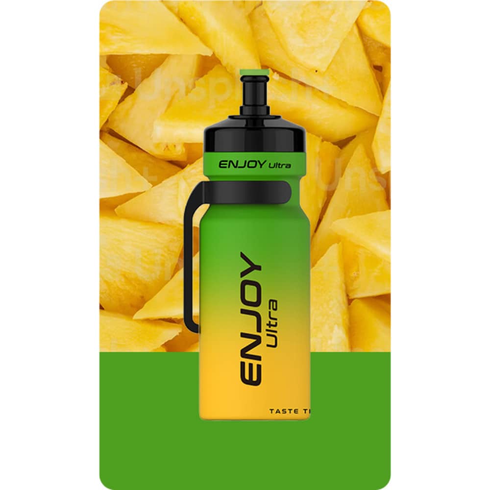 Enjoy Ultra 9000 Vape Kit Box of 10 Pineapple