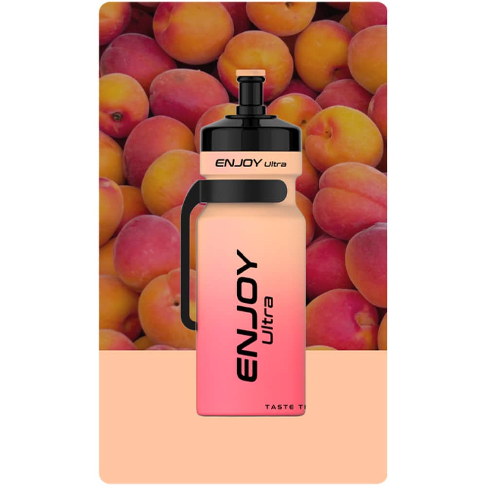 Enjoy Ultra 9000 Vape Kit Box of 10 Juicy Peach