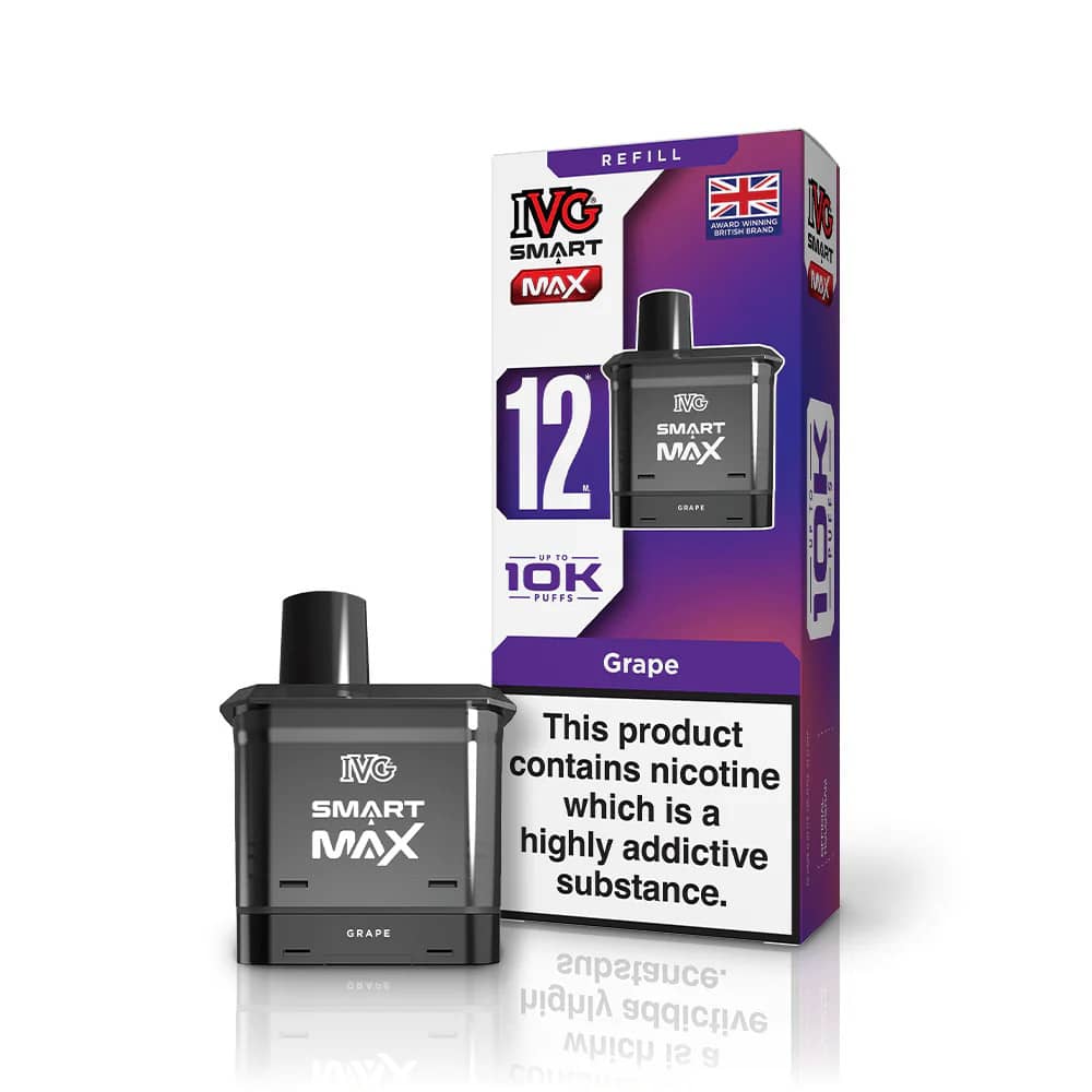IVG Smart Max 10k Pods Pack of 5 Grape