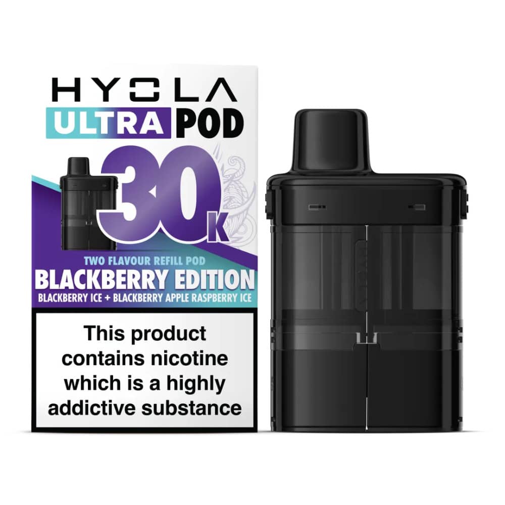 Hyola Ultra 30k Pods Pack of 5 Blackberry Edition