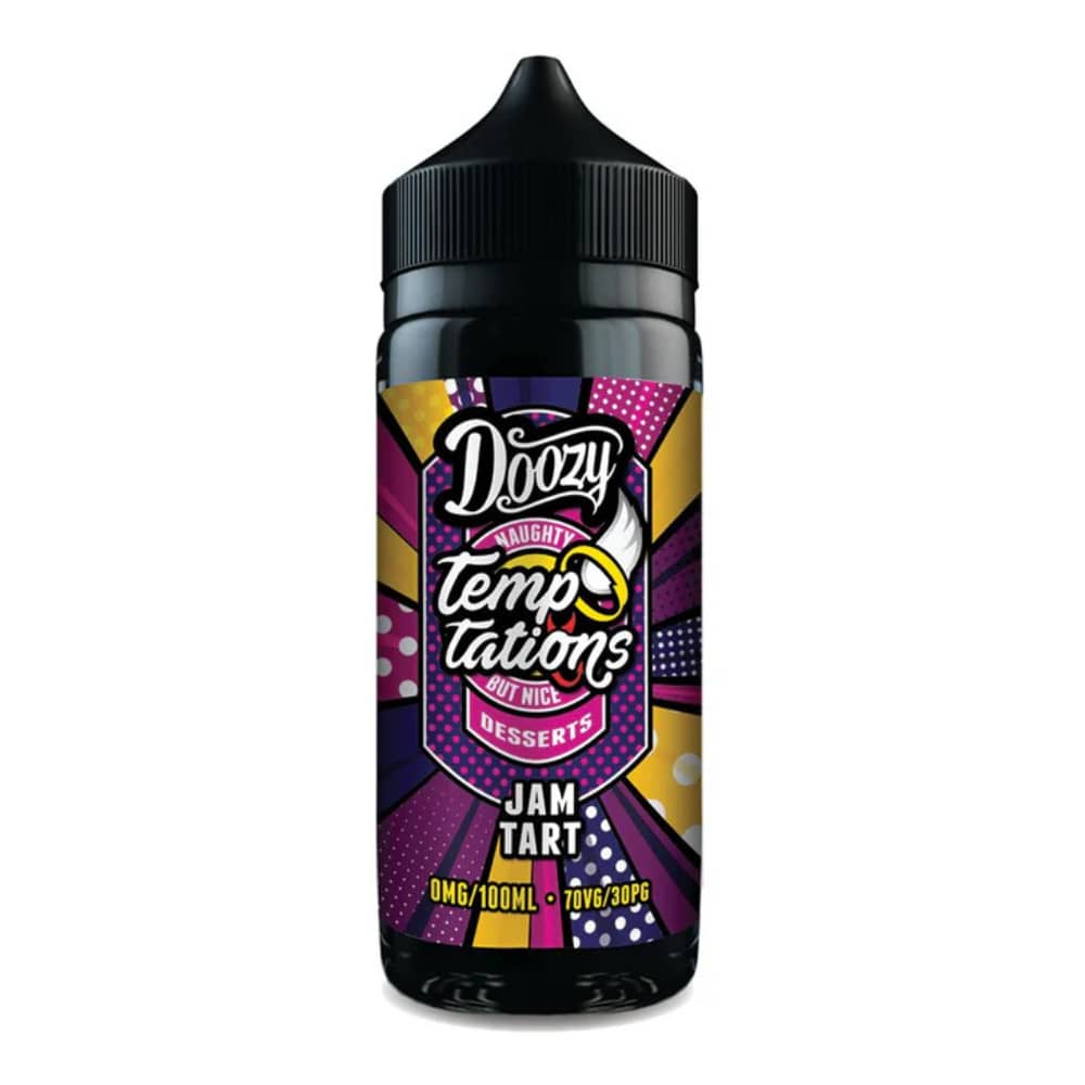 Doozy Temptations 100ml E-Liquids Jam Tart