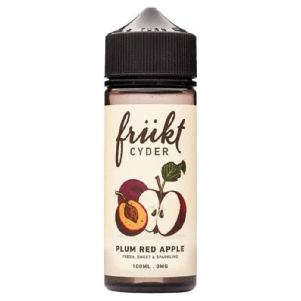 Frukt Cyder 100ml E-Liquids Plum Red Apple
