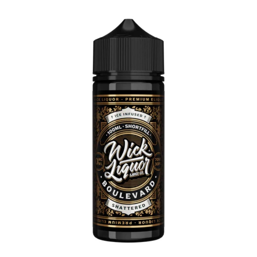 Wick Liquor 100ml E-Liquids Boulevard Shattered