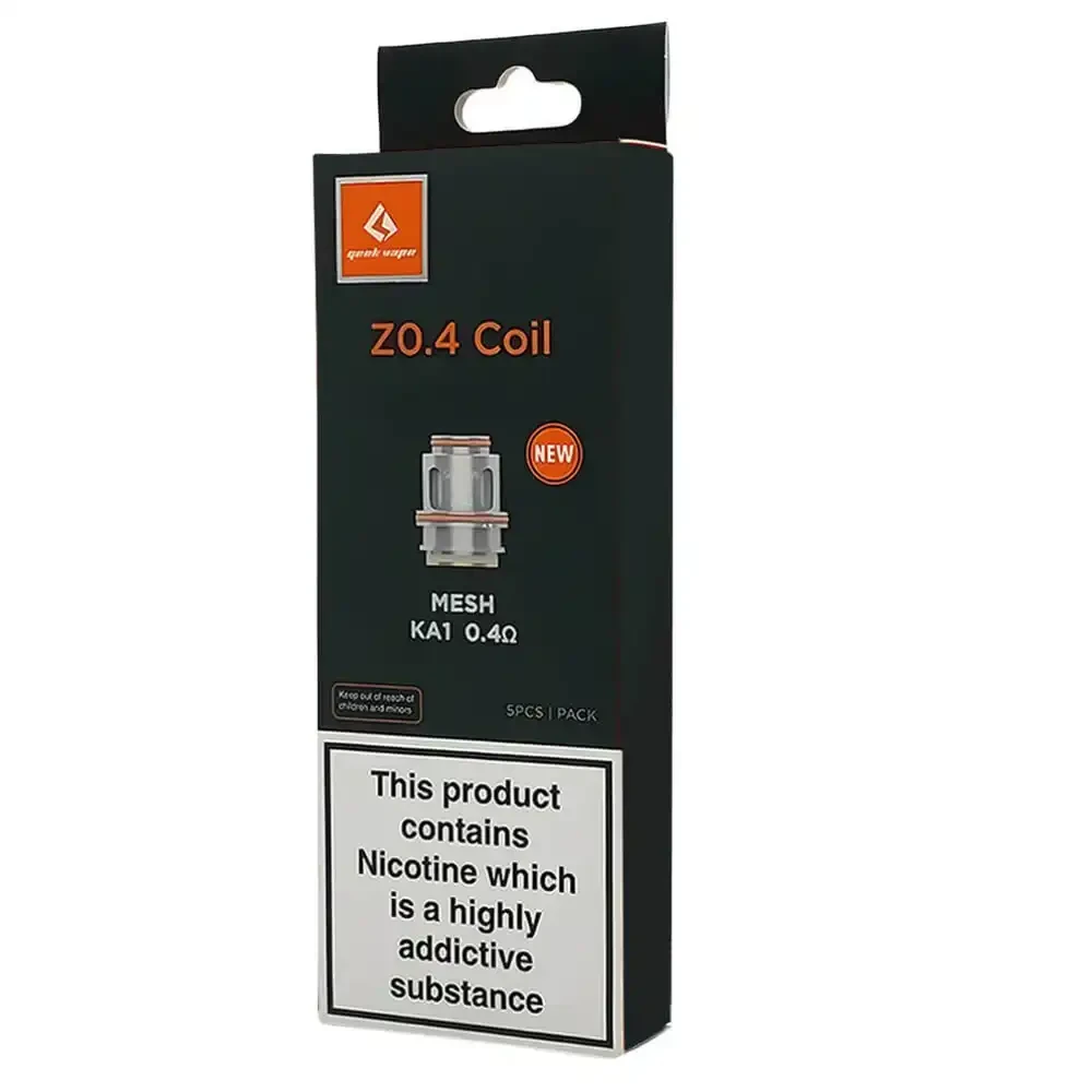 Geekvape Zeus Z Coils 5 Packs Z 0.4ohm Mesh