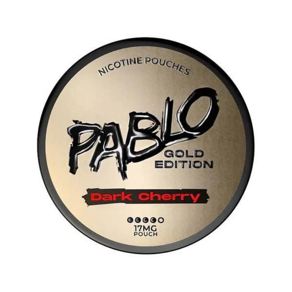 Pablo Nicotine Pouches - Gold Edition 10 Packs Dark Cherry 17mg