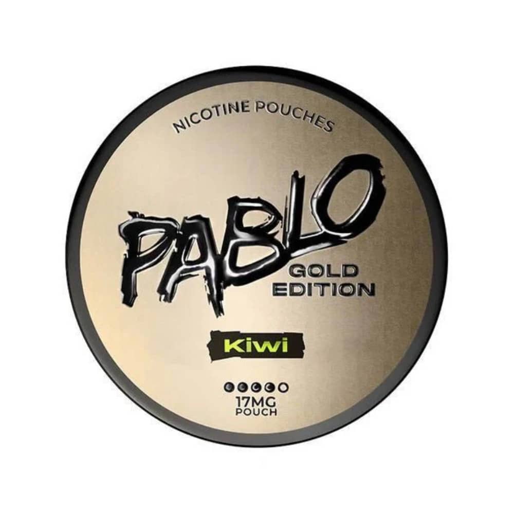 Pablo Nicotine Pouches - Gold Edition 10 Packs Kiwi 17mg