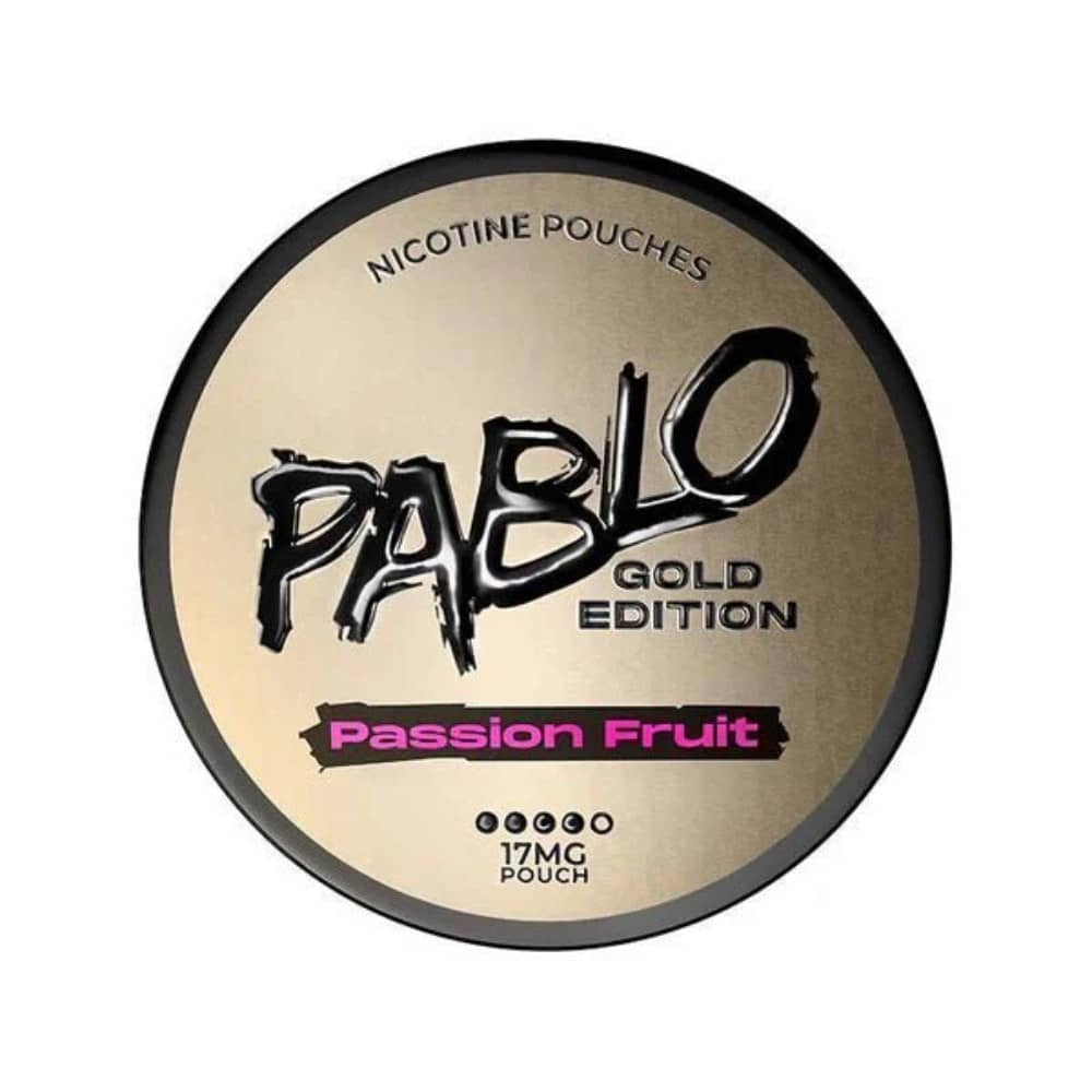 Pablo Nicotine Pouches - Gold Edition 10 Packs Passion Fruit 17mg