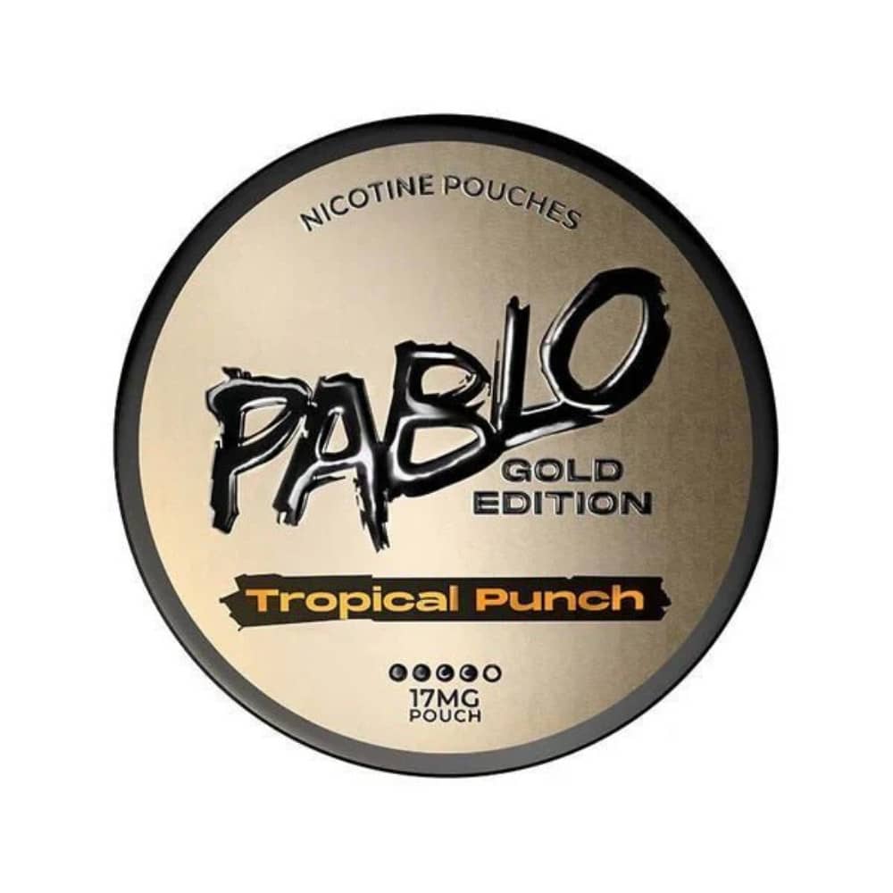 Pablo Nicotine Pouches - Gold Edition 10 Packs Tropical Punch 17mg