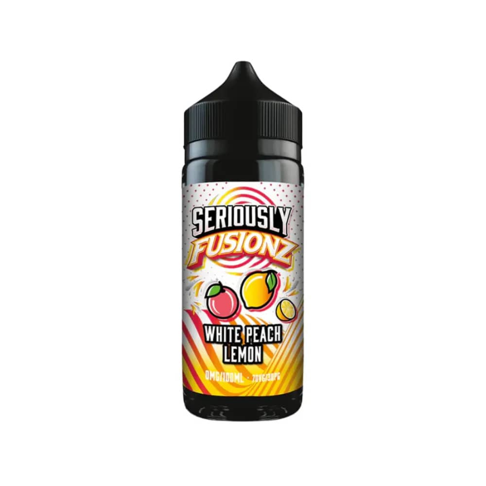 Doozy Seriously Fusionz Salts e liquids 10ml Box of 10 White Peach Lemon 20mg