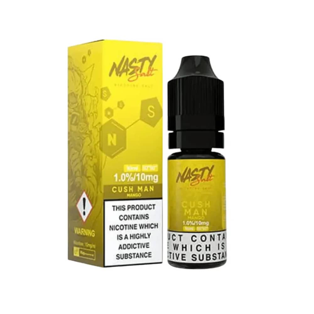 Nasty Juice Nic Salts e liquids 10ml Box of 10 Cush Man 20mg