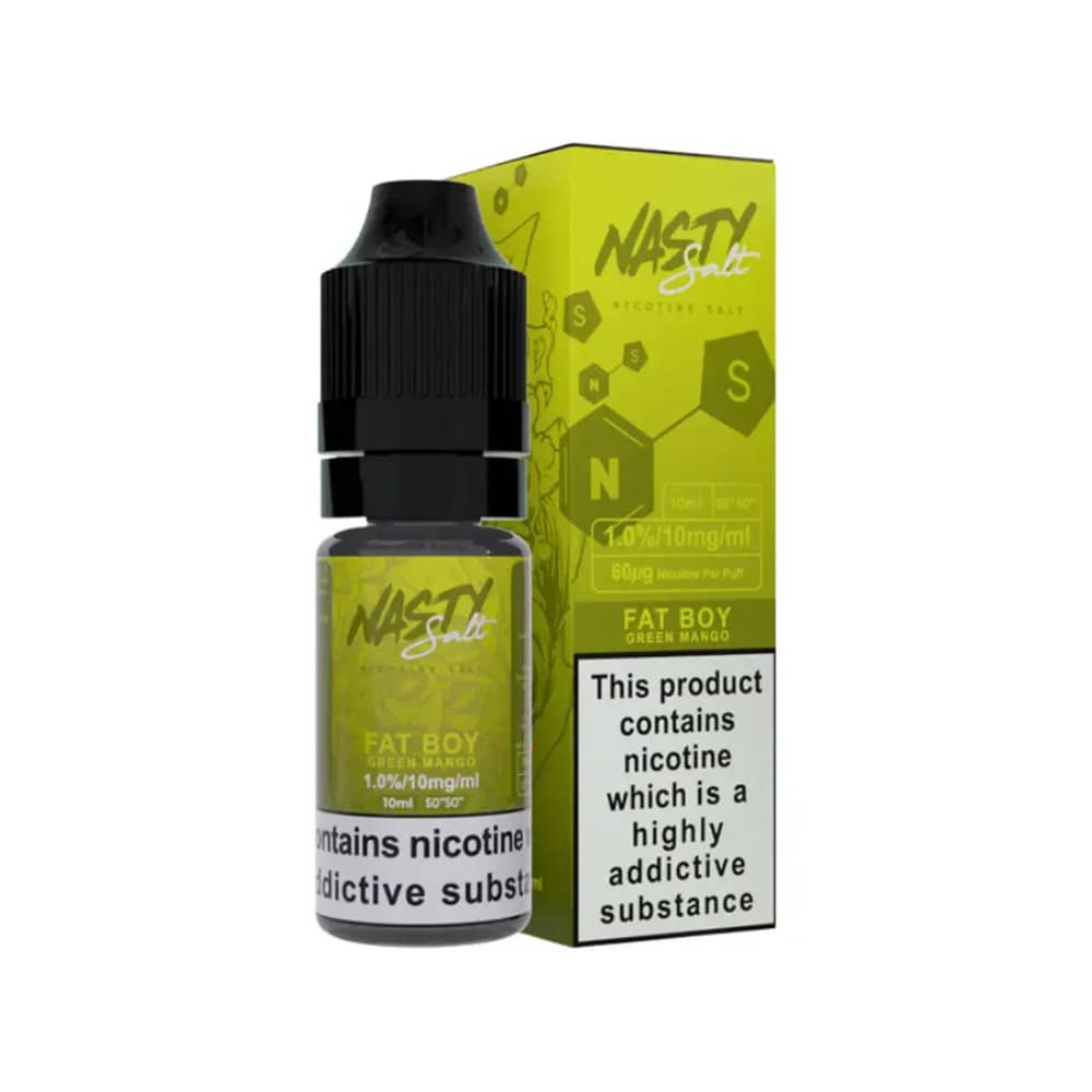 Nasty Juice Nic Salts e liquids 10ml Box of 10 Fat Boy 20mg