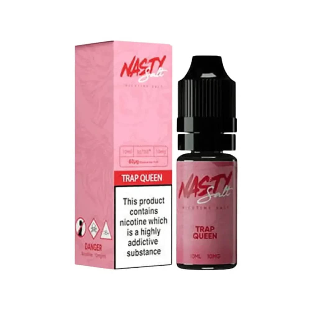 Nasty Juice Nic Salts e liquids 10ml Box of 10 Trape Queen 20mg