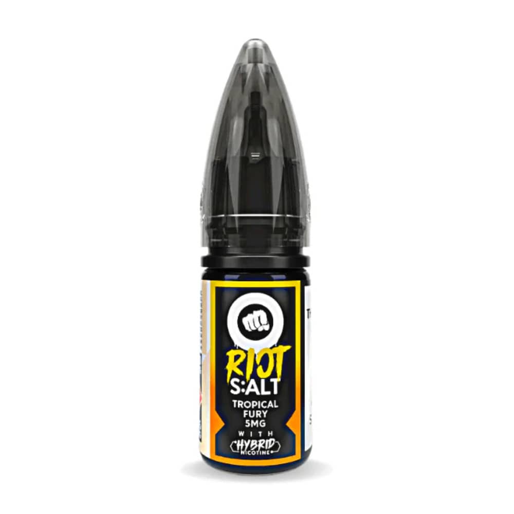 Riot Squad Nic Salt e liquids 10ml Box of 10 Tropical Furry 10mg
