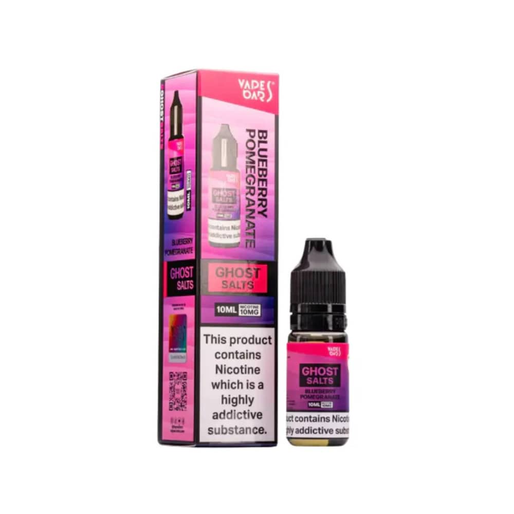 Ghost 3500 Nic Salts e liquids 10ml Box of 10 Blueberry Pomegranate 20mg