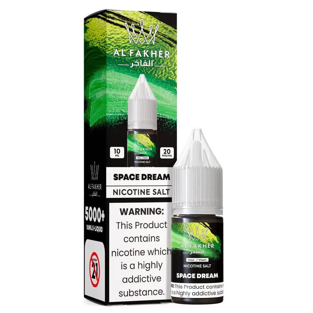Al Fakher Nic Salts e liquids 10ml Box of 10 Space Dream 20mg