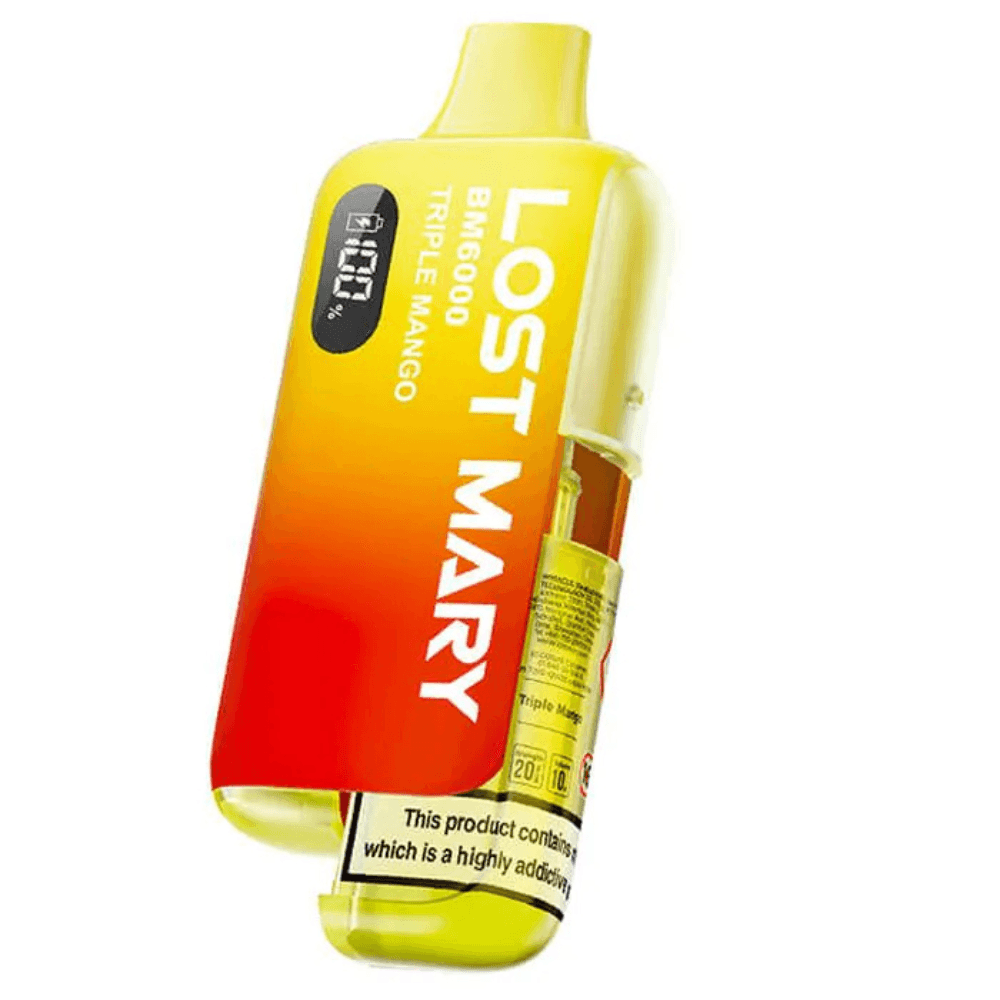 Lost Mary Bm6000 Vape Kit Box of 5 Triple Mango