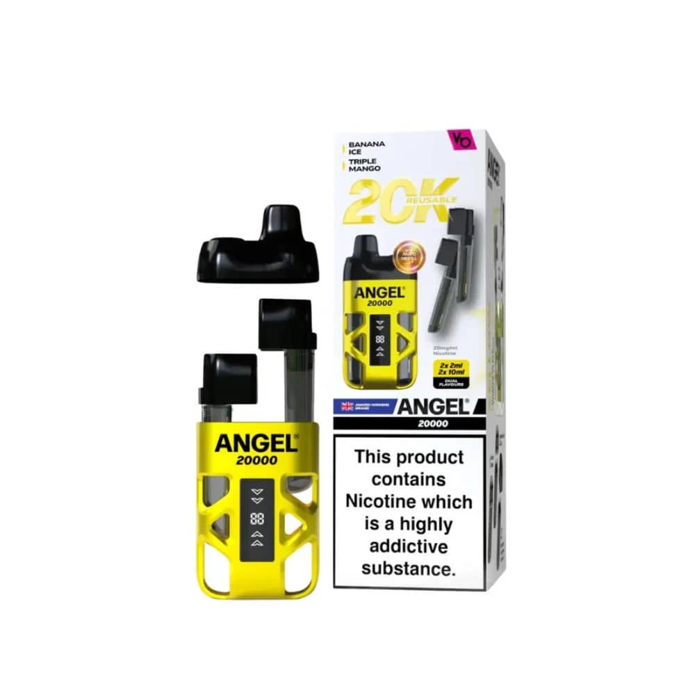 Angel 20k Prefilled Vape Kit Box of 5 Yellow Edition