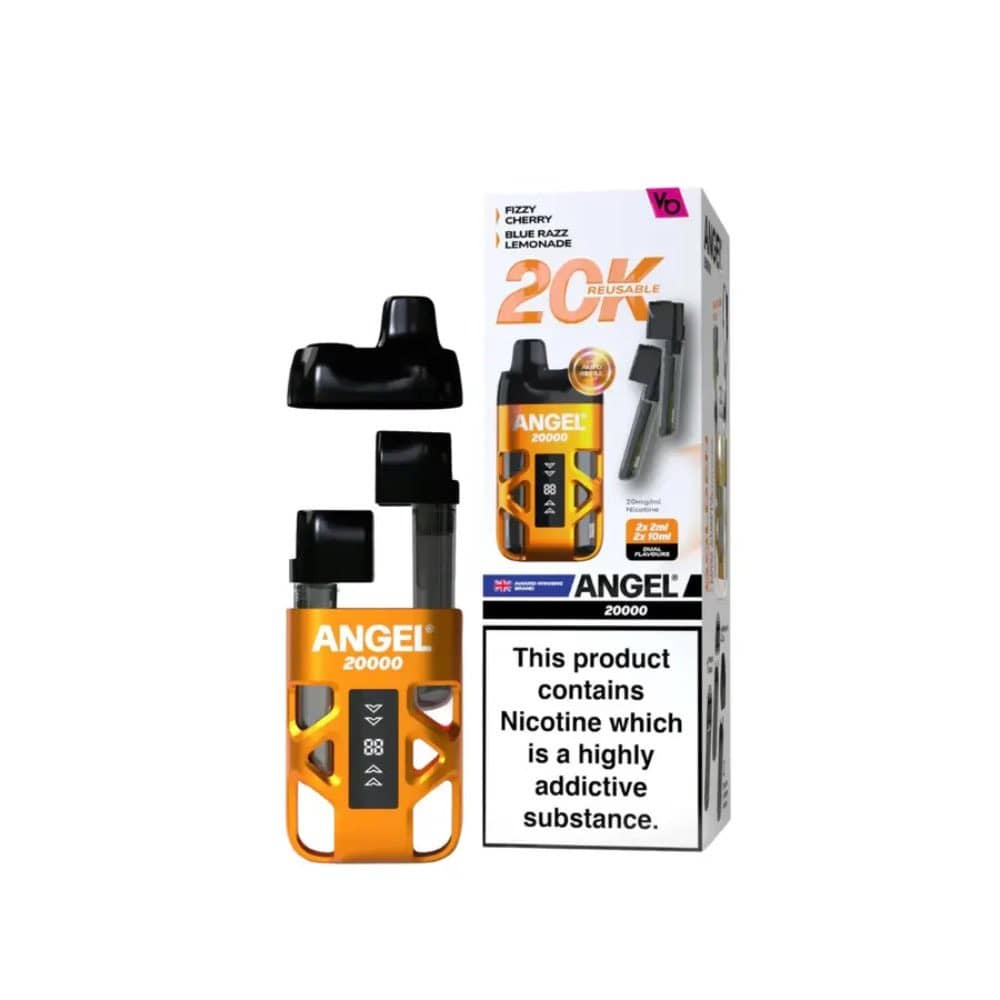 Angel 20k Prefilled Vape Kit Box of 5 Golden Edition