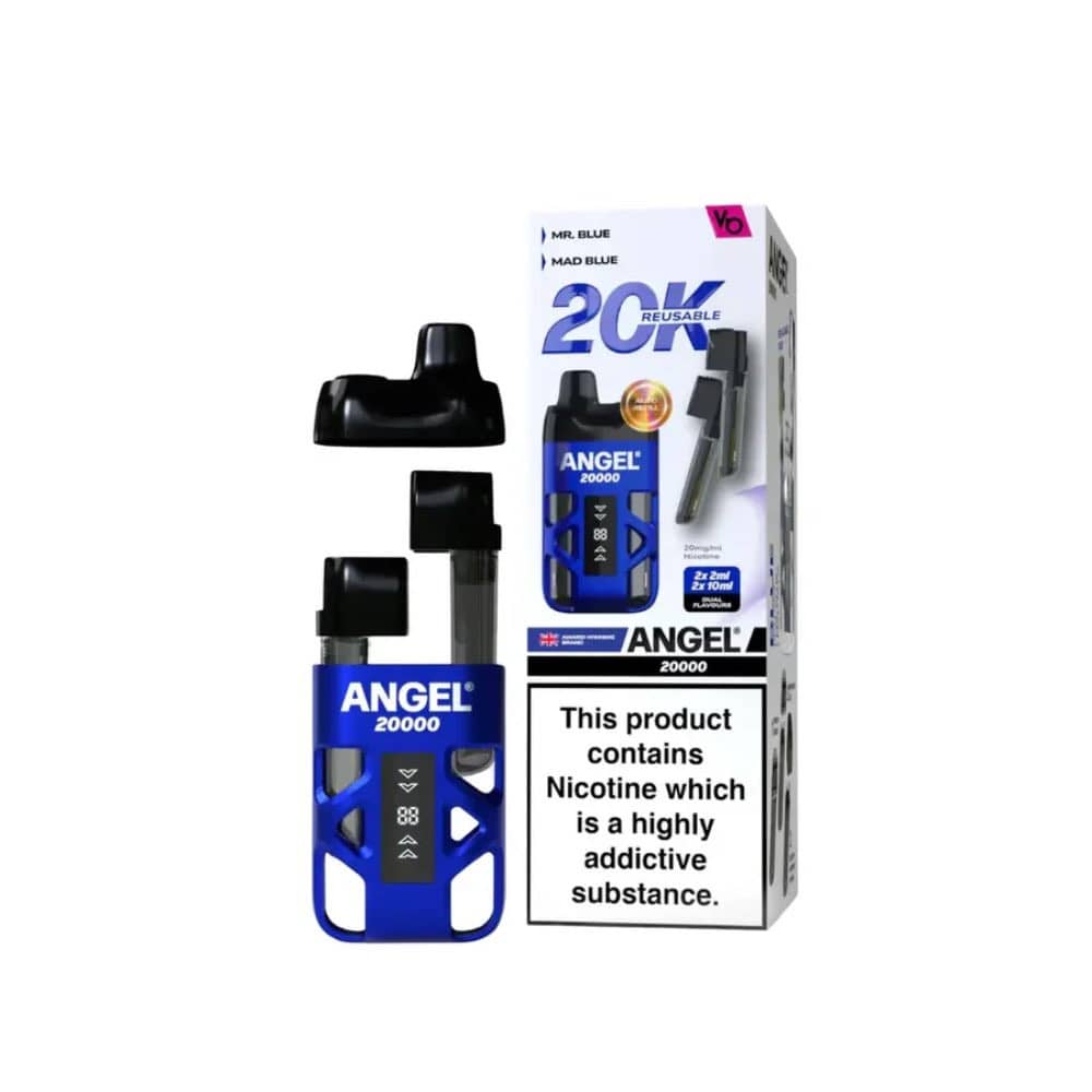 Angel 20k Prefilled Vape Kit Box of 5 Blue Edition