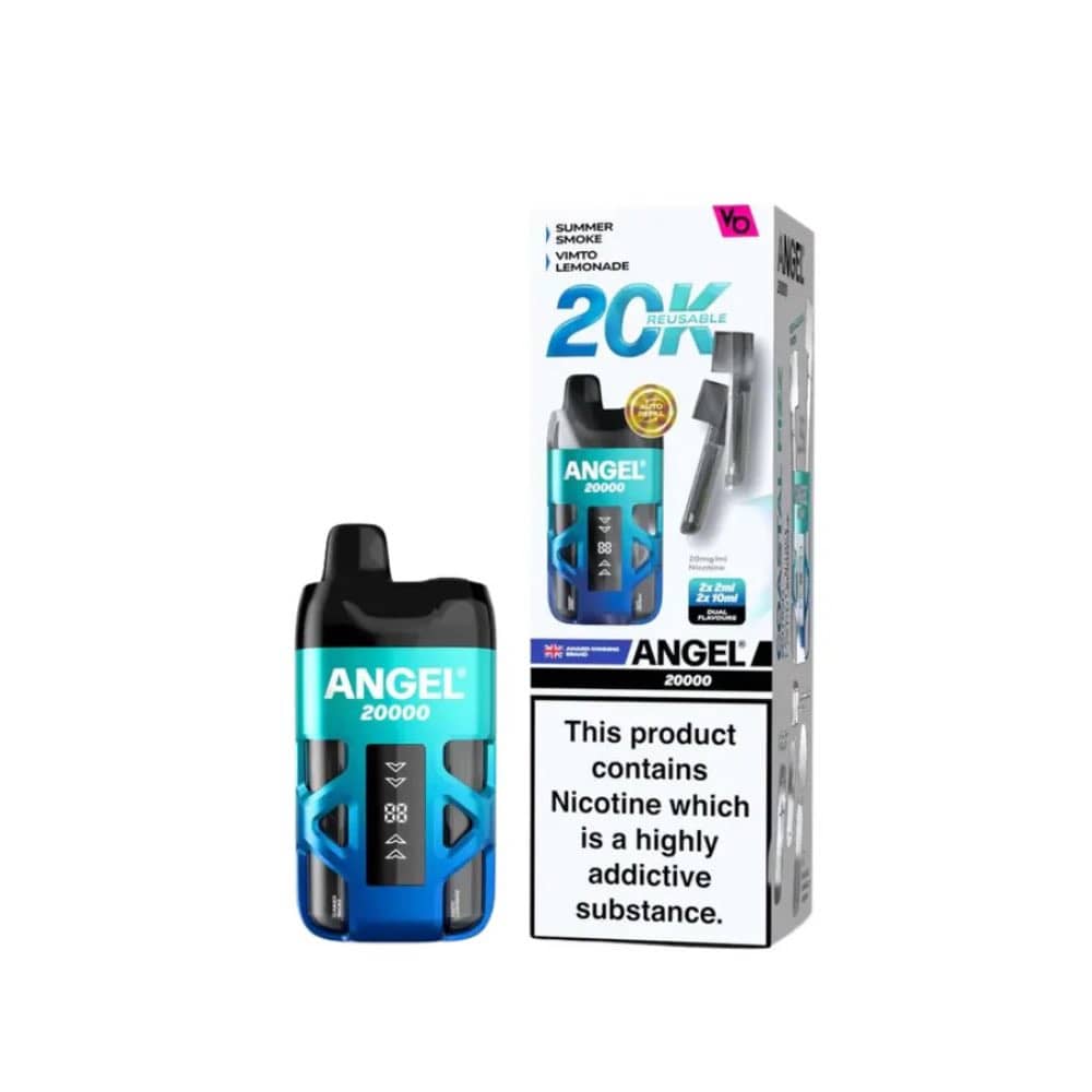 Angel 20k Prefilled Vape Kit Box of 5 Coastal Fizz Edition