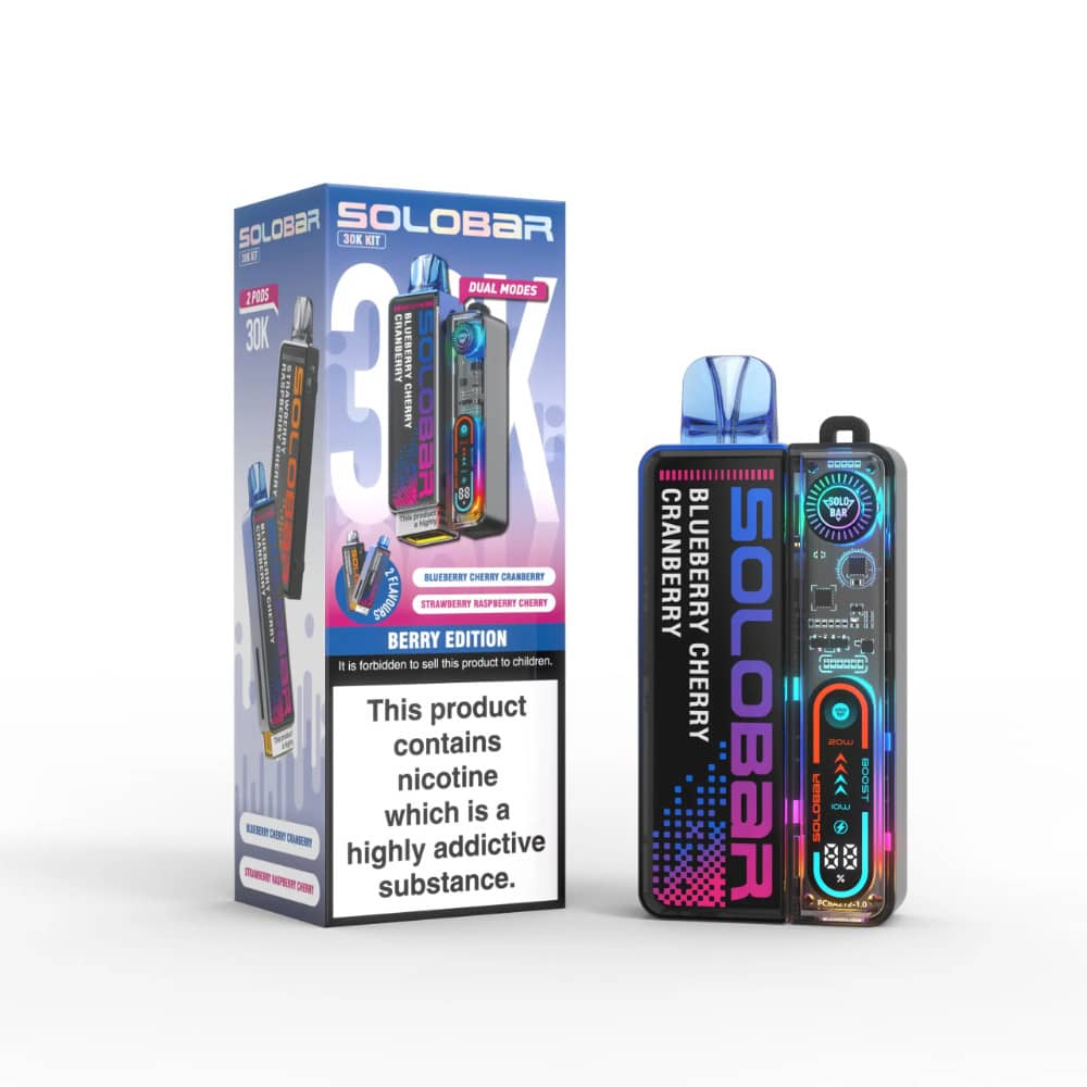 Solobar Boost 30k Vape Kit Box of 5