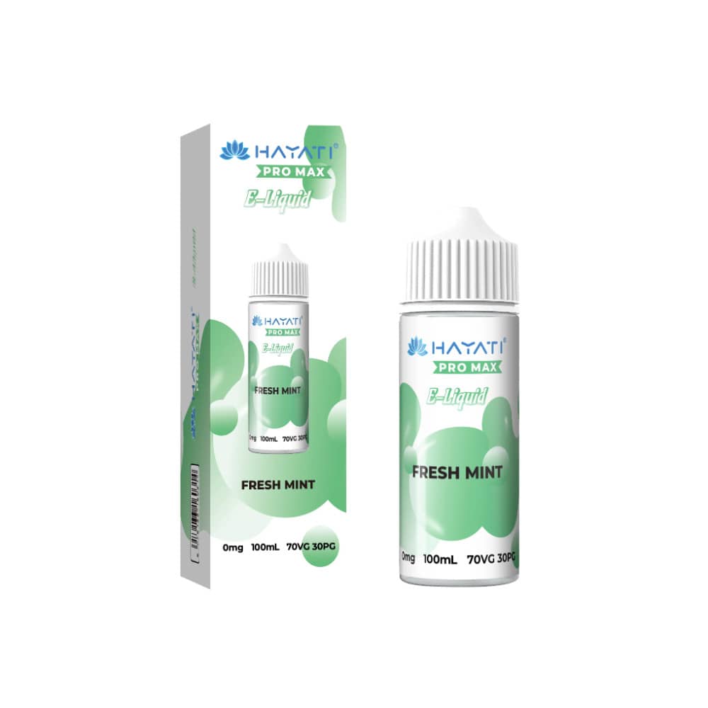 Hayati Pro Max 100ml E-Liquids 70/30 Fresh Mint