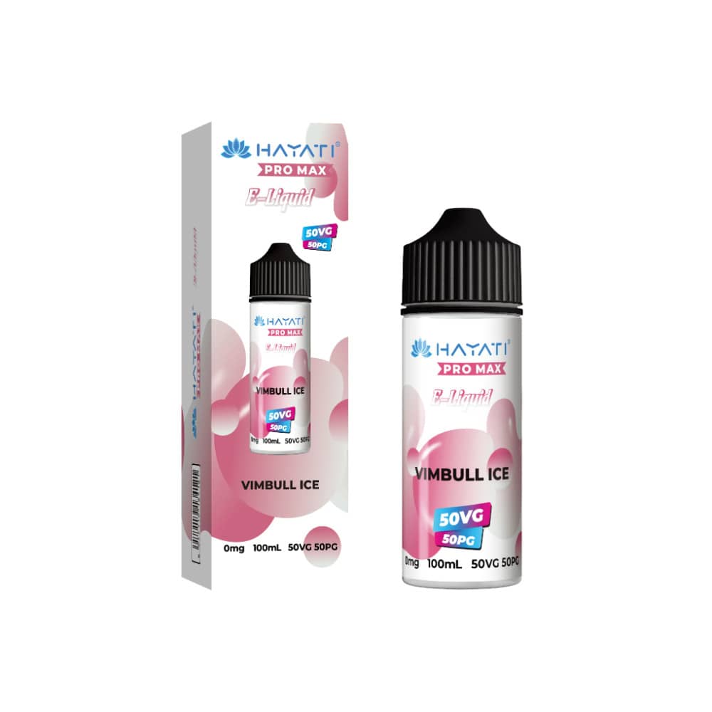 Hayati Pro Max 100ml E-Liquids 50/50 Vimbull Ice