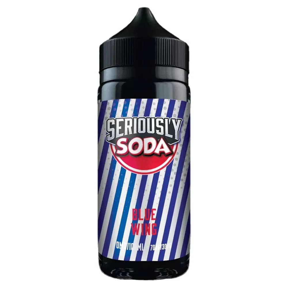 Doozy Vape Seriously Soda 100ml E-Liquid Blue Wing