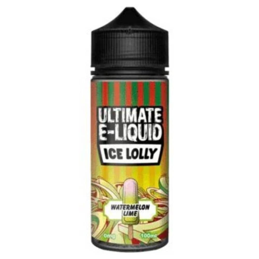 Ultimate Puff Ice Lolly 100ml E-Liquids Watermelon Lime