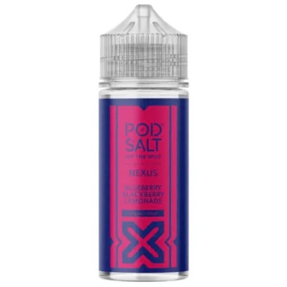 Pod Salt Nexus 100ml E-Liquids Blueberry Blackberry Lemonade