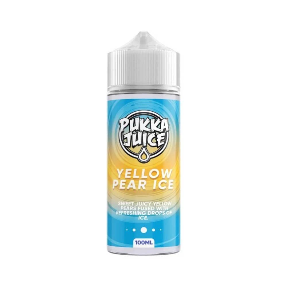 Pukka Juice 100ml E-Liquids Yellow Pear Ice