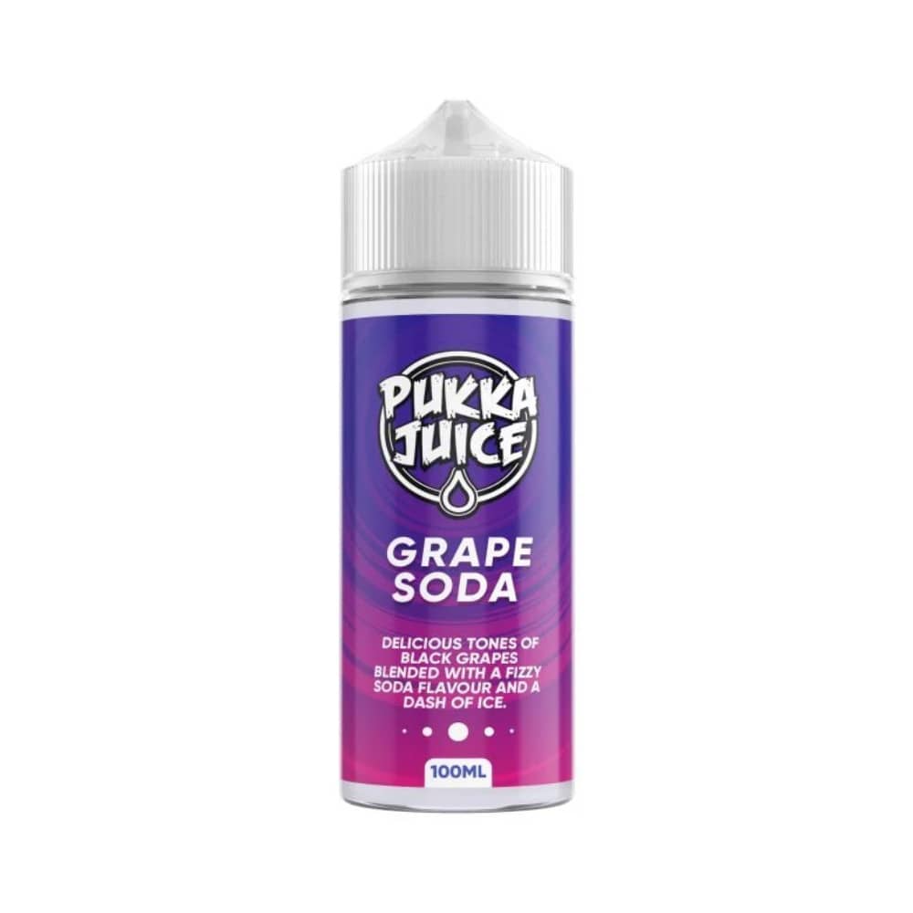 Pukka Juice 100ml E-Liquids Grape Soda