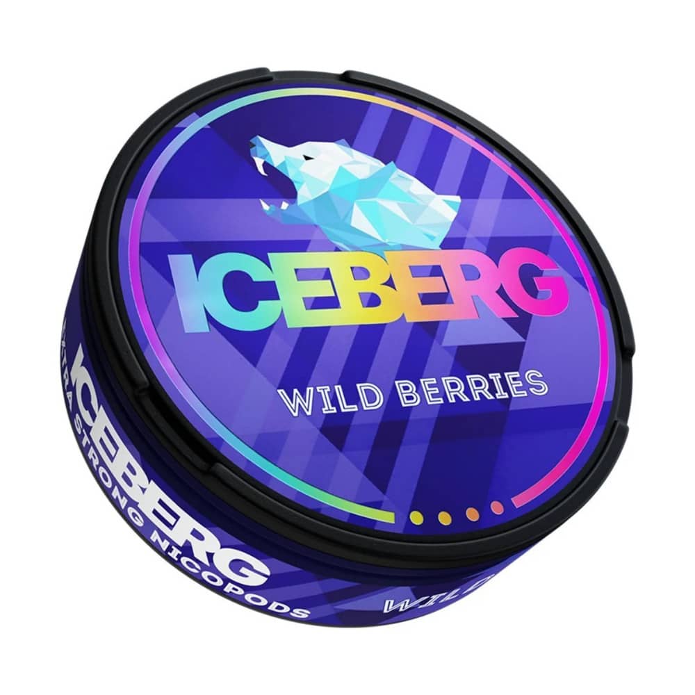 Iceberg Nicotine Pouches 10 Packs Wild Berries