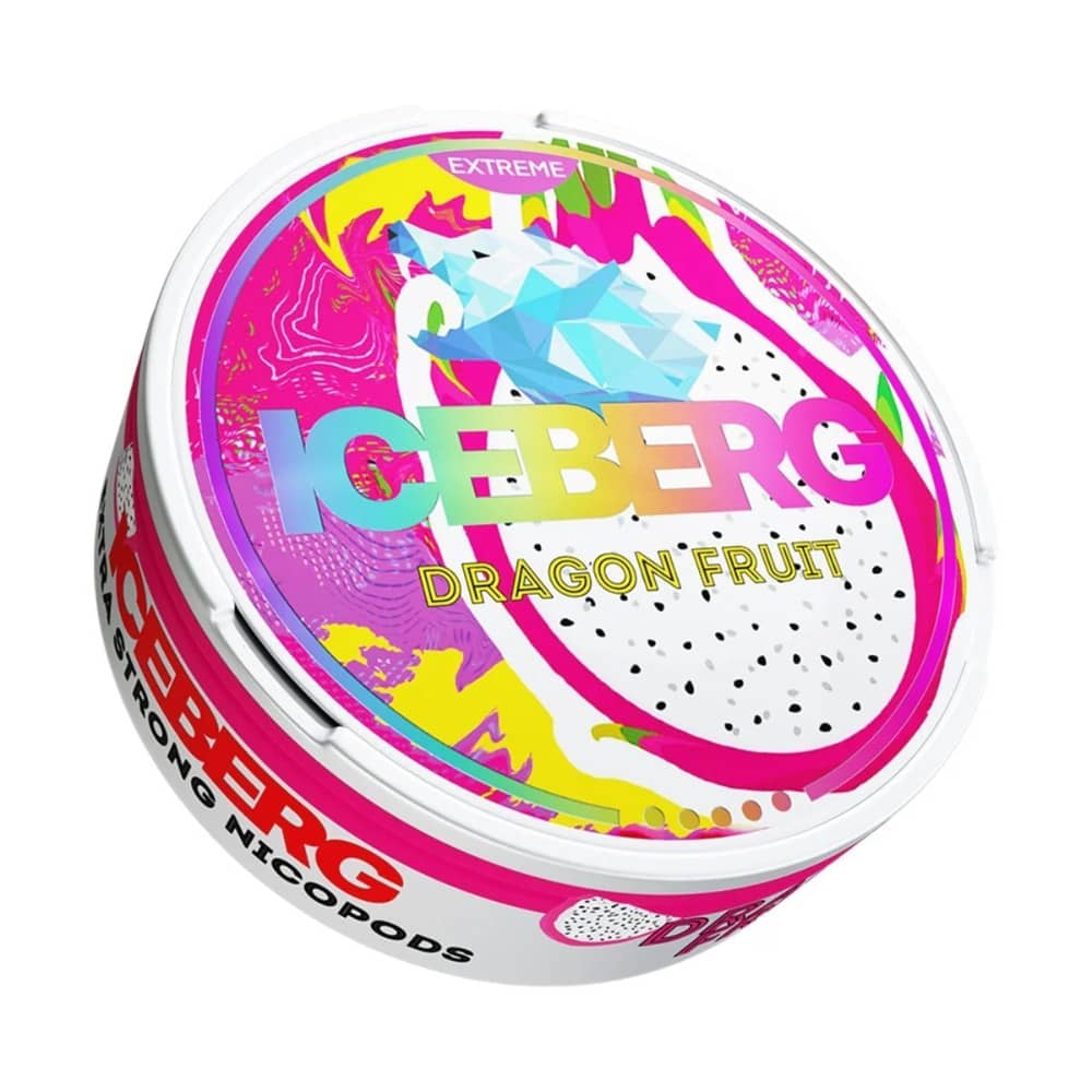 Iceberg Nicotine Pouches 10 Packs Dragon Fruit