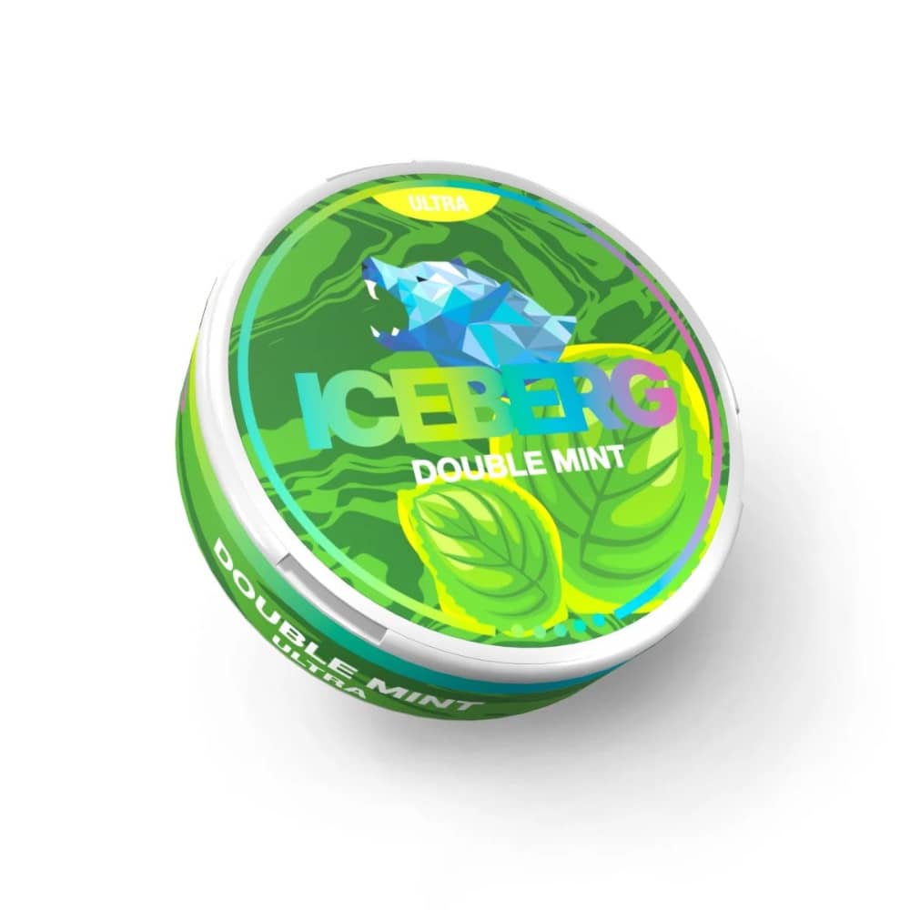 Iceberg Nicotine Pouches 10 Packs Double Mint