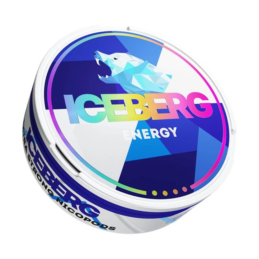 Iceberg Nicotine Pouches 10 Packs Energy