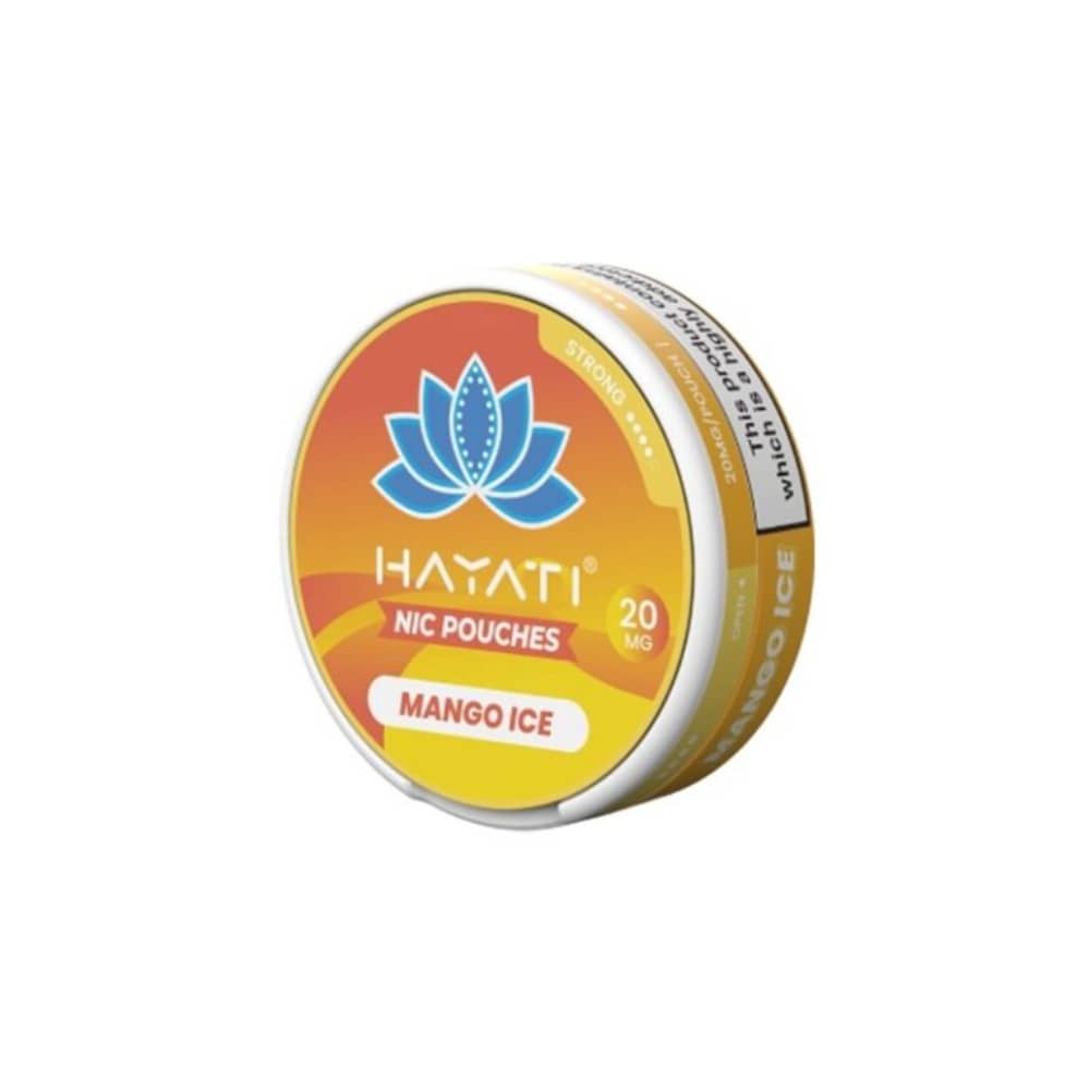 Hayati Nicotine Pouches 10 Packs Mango Ice 20mg