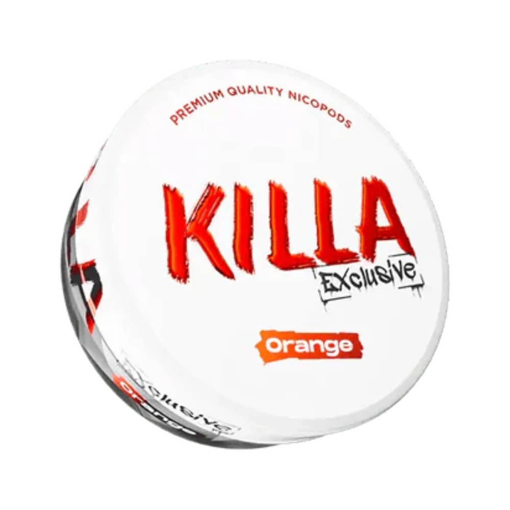 Killa Nicotine Pouches 10 Packs Orange 16mg