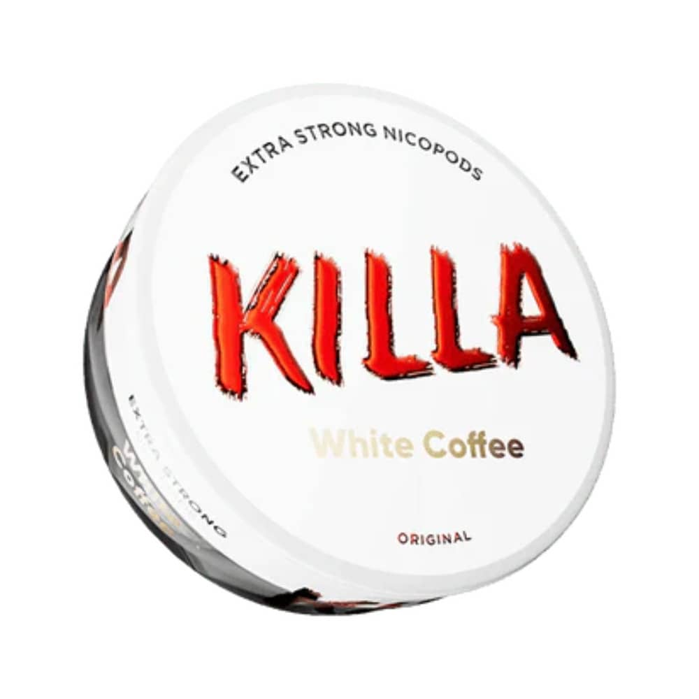 Killa Nicotine Pouches 10 Packs White Coffee 16mg